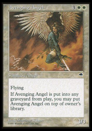 Avenging Angel (Tempest) Trading Card