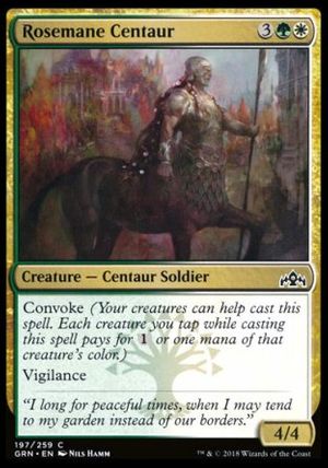 Rosemane Centaur (Guilds of Ravnica)