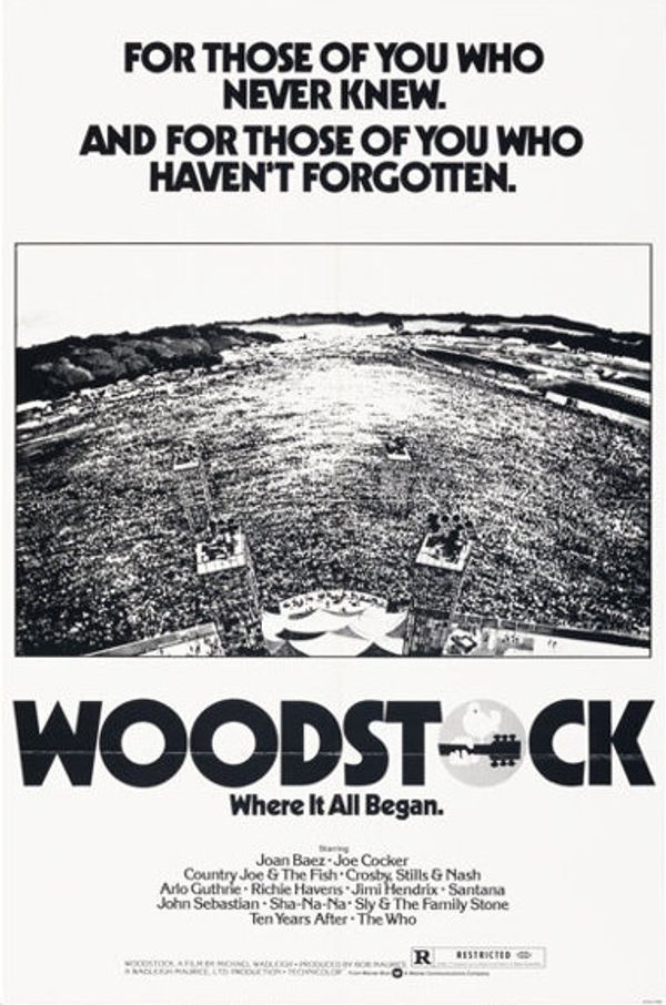 Woodstock Film Poster 1976