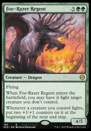 Foe-Razer Regent (Starter Commander Decks) Trading Card