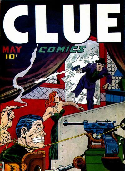 Clue Comics #15 (v2 #3) Comic
