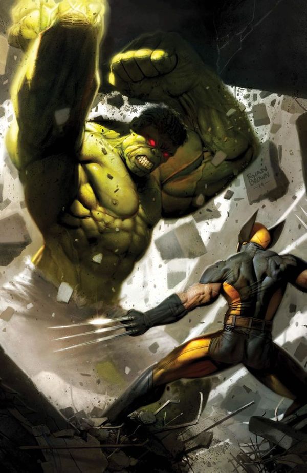 Immortal Hulk #16 (Brown ""Virgin"" Variant Cover)