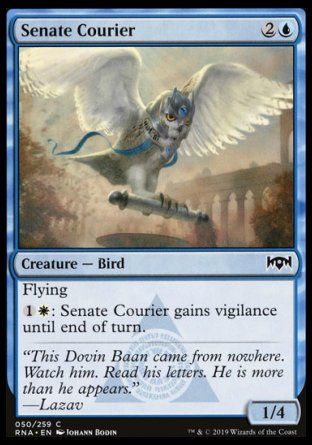 Senate Courier (Ravnica Allegiance) Trading Card