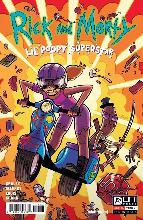 Rick and Morty: Lil' Poopy Superstar #5 (Cover Variant Denich)