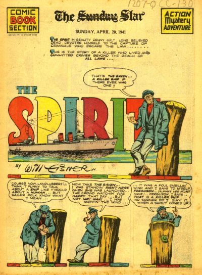 Spirit Section #4/20/1941 Comic