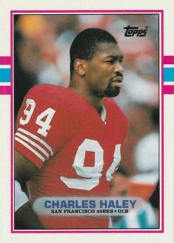 Charles Haley 1989 Topps #11 Sports Card