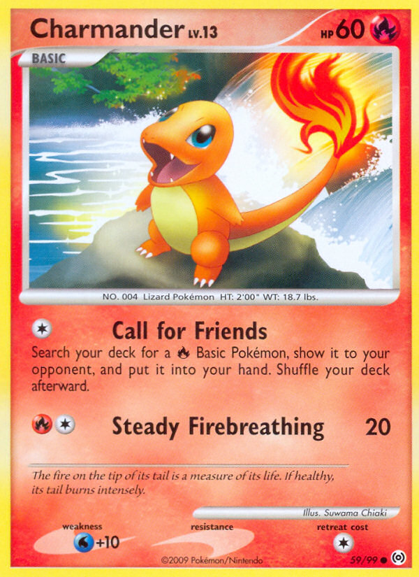 Charmander (59/99) - Arceus Pokémon Card