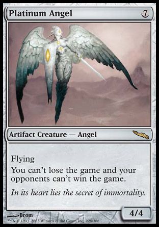 Platinum Angel (Mirrodin) Trading Card