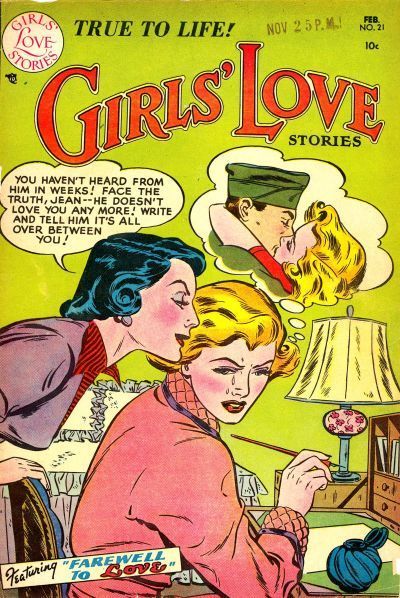 Girls' Love Stories #21 Comic