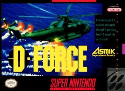 D-Force Video Game