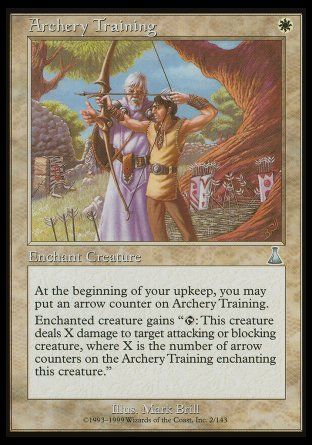 Archery Training (Urza's Destiny) Trading Card