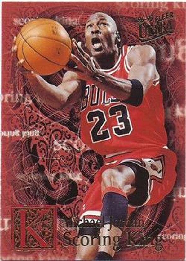 Michael Jordan 1996-97 Fleer Ultra - Scoring Kings #4