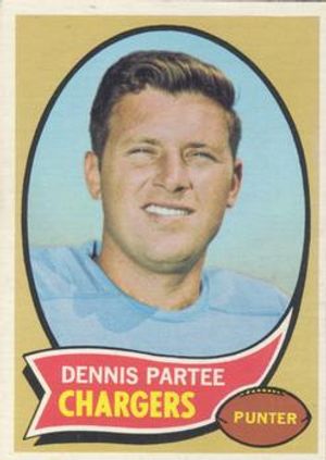 Dennis Partee 1970 Topps #185