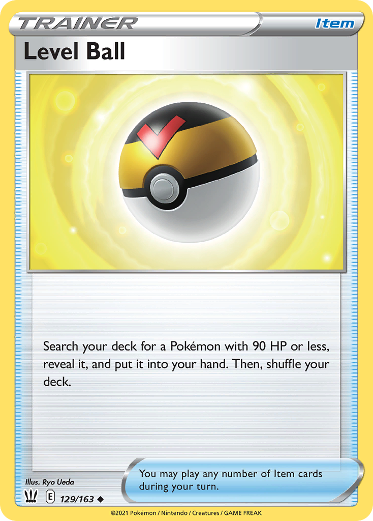 Level Ball (Trainer: Item) (129/163) - Battle Styles Pokémon Card