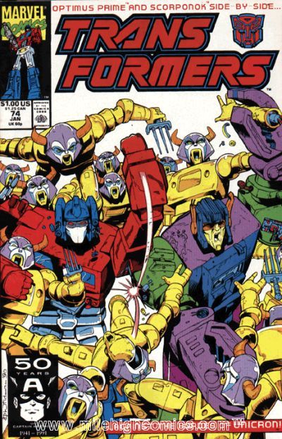 Transformers #74 Comic