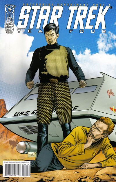 Star Trek: Year Four: Enterprise Experiment #4 Comic