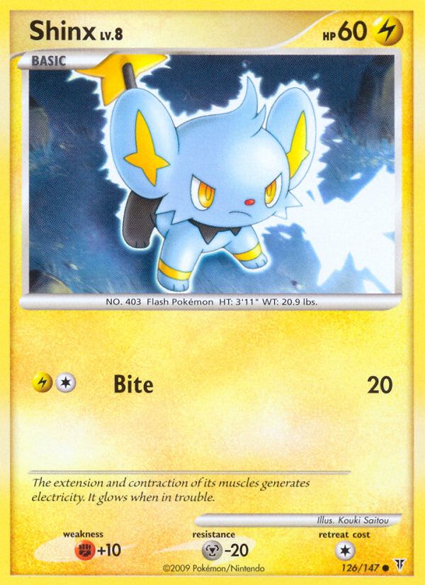 Shinx (126/147) - Supreme Victors Pokémon Card