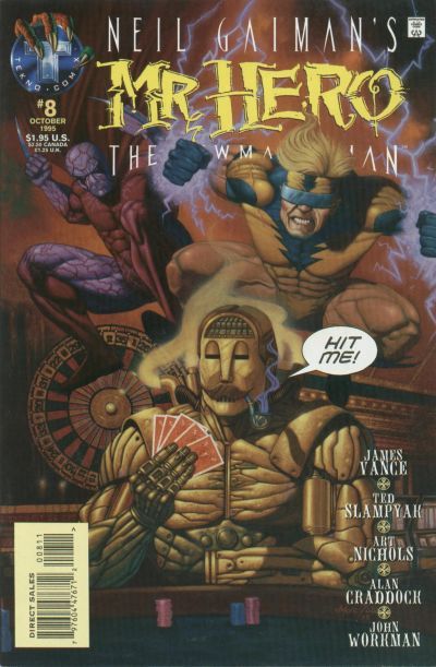 Neil Gaiman's Mr. Hero: The Newmatic Man #8 Comic