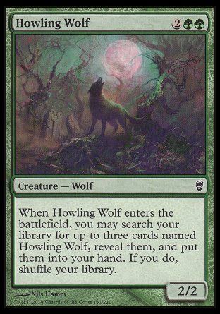 Howling Wolf (Conspiracy) Trading Card