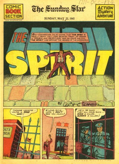 Spirit Section #5/25/1941 Comic