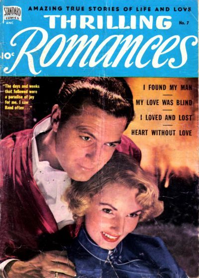 Thrilling Romances #7 Comic