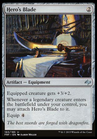 Hero's Blade (Fate Reforged) Trading Card