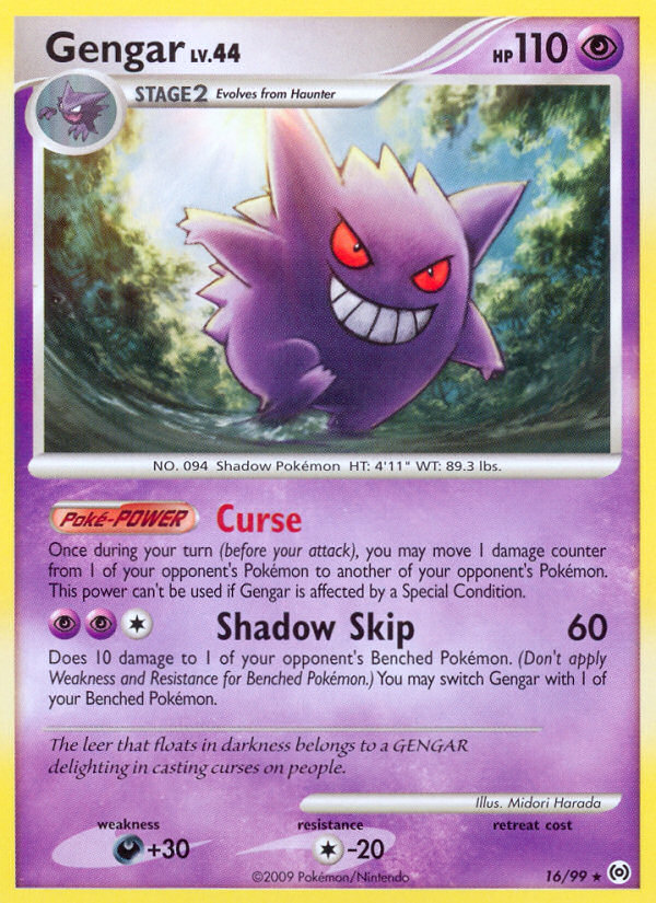 Gengar (16/99) - Arceus Pokémon Card