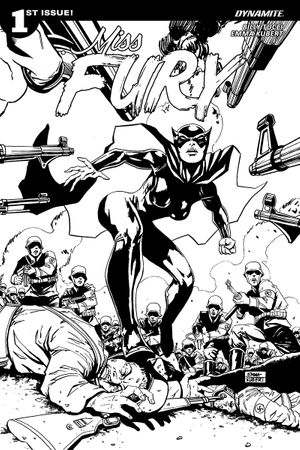 Miss Fury #1 (10 Copy Kubert B&w Cover)
