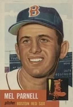 Mel Parnell 1953 Topps #19 Sports Card
