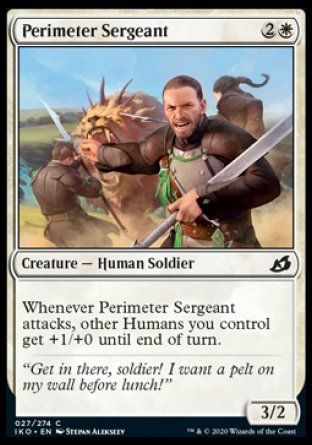 Perimeter Sergeant (Ikoria Lair of Behemoths) Trading Card