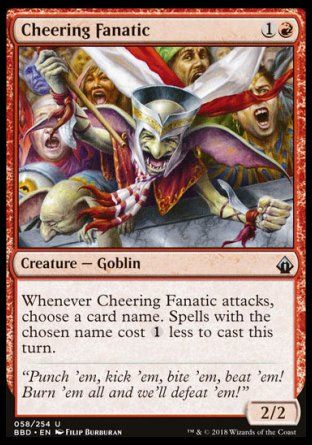 Cheering Fanatic (Battlebond) Trading Card