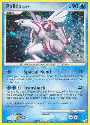Palkia (11/130) - Diamond & Pearl (Reverse Holo)