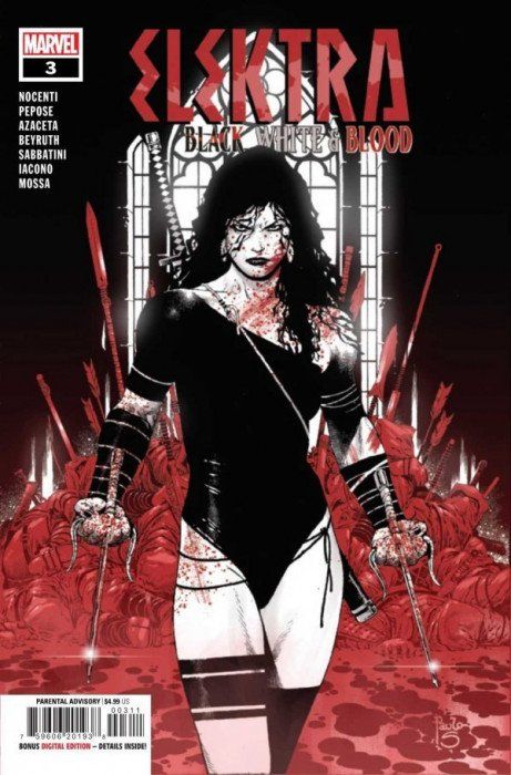 Elektra: Black, White, & Blood #3 Comic