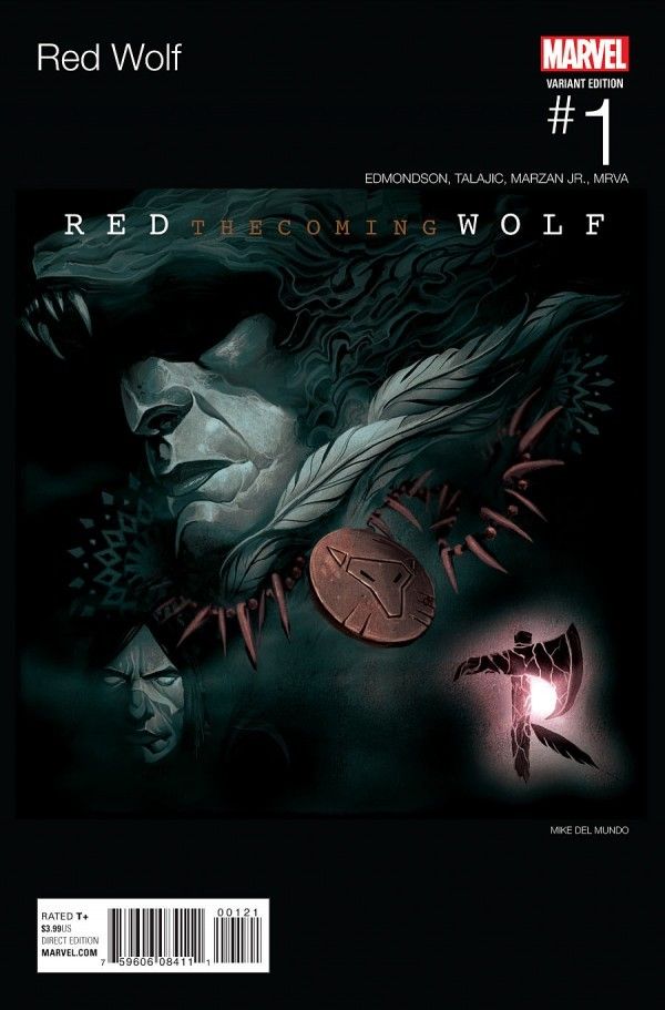 Red Wolf #1 (Del Mundo Hip Hop Variant)