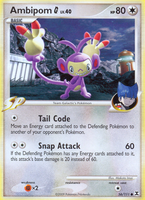 Ambipom G (56/111) - Rising Rivals Pokémon Card