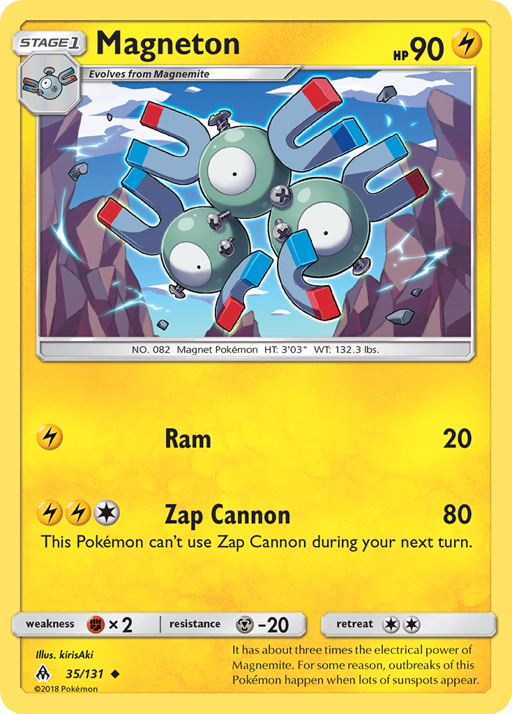 Magneton (35/131) - Forbidden Light Pokémon Card