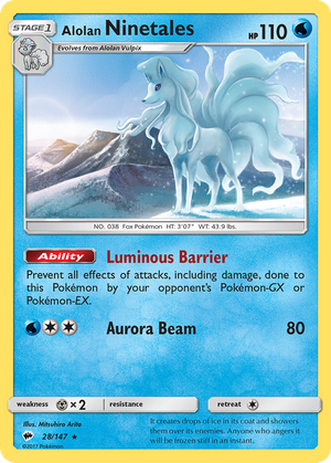 Alolan Ninetales (28/147) - Burning Shadows