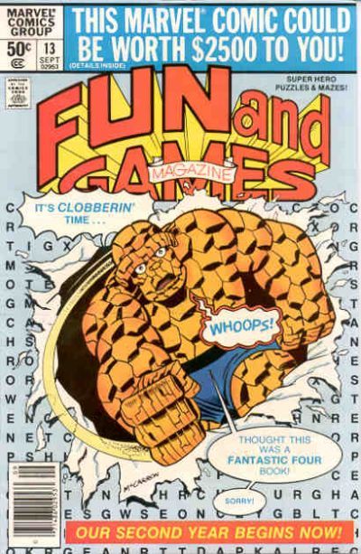 Fun and Games Magazine #13 Comic