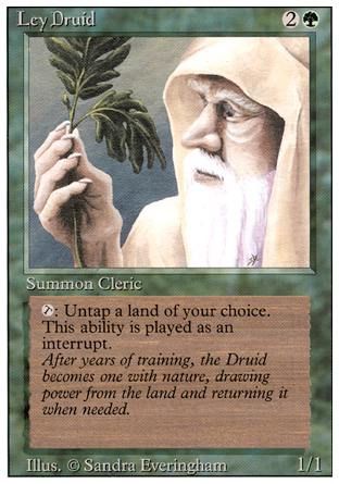 Ley Druid (Revised Edition) Trading Card