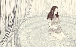 Grant Morrisons 18 Days #7 (Cover A Draupadi Awaits Pencil Ske)