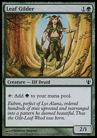 Leaf Gilder (Archenemy - decks) Trading Card