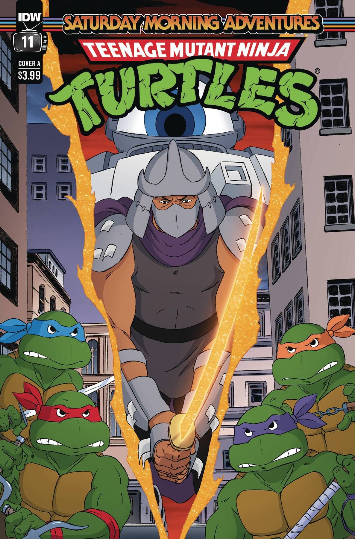 Teenage Mutant Ninja Turtles: Saturday Morning Adventures #11 Comic