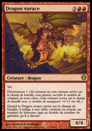 Voracious Dragon (Knights vs. Dragons) Trading Card