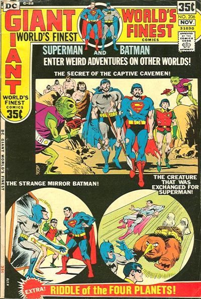 World's Finest Comics #206 Comic