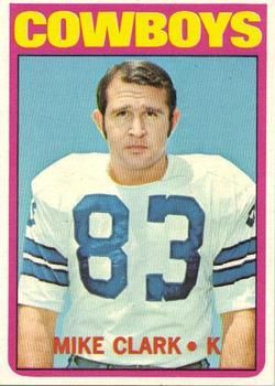 Mike Clark 1972 Topps #27 Sports Card