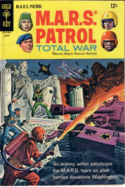 M.A.R.S. Patrol Total War #6 Comic
