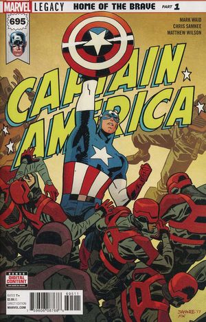 Captain America #695