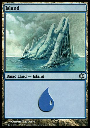 Island (Coldsnap Theme Decks) Trading Card