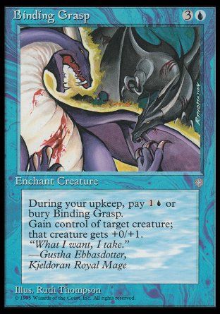 Binding Grasp (Ice Age) Trading Card