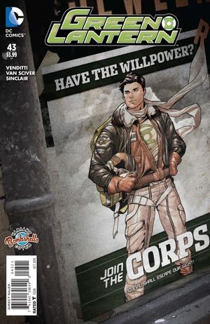 Green Lantern #43 (Bombshells Variant Cover)